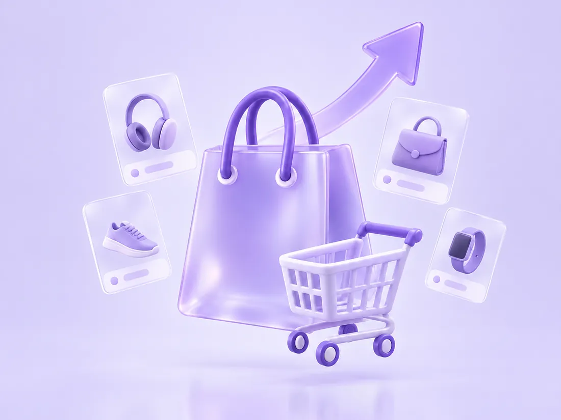 eCommerce Growth Marketing illustration
