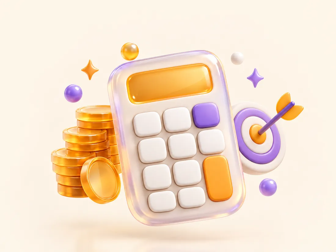 Ad Budget Calculator illustration